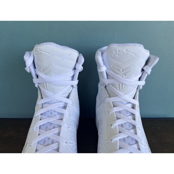 Nike Kobe 9 Elite Protro "Halo" White Basketball Shoes Men's Sz 10.5 FZ7335-100 - Picture 8 of 11